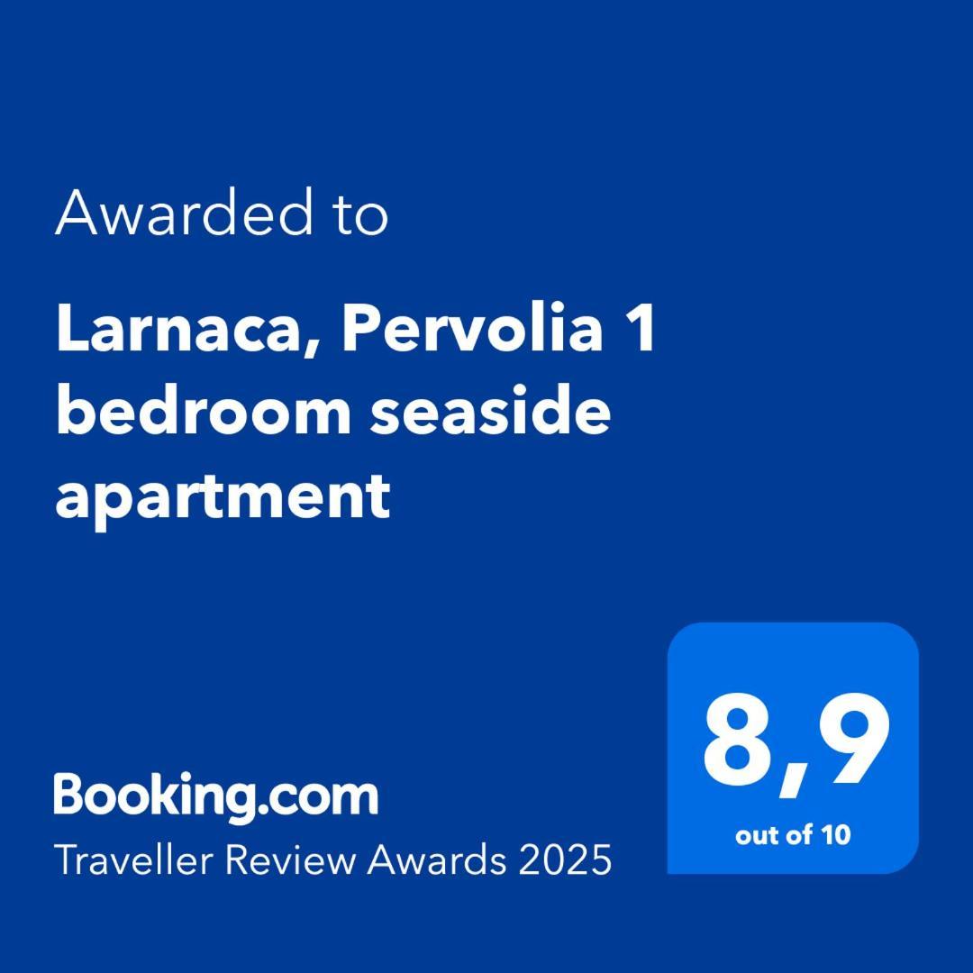 Larnaca, Pervolia 1 Bedroom Seaside Apartment Eksteriør bilde